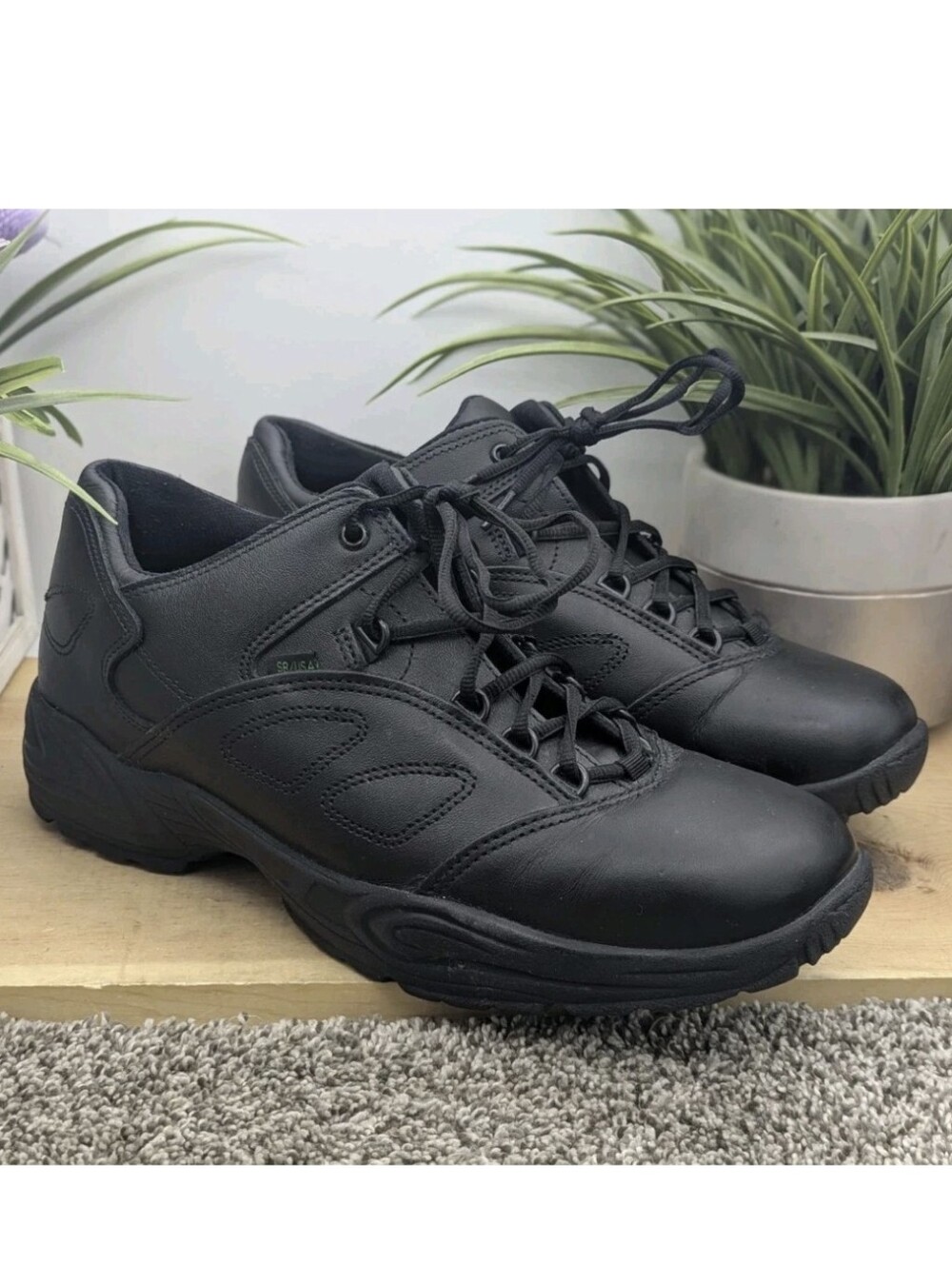 Reebok Postal Express Mens Size 12W Walking Leather Work Shoes